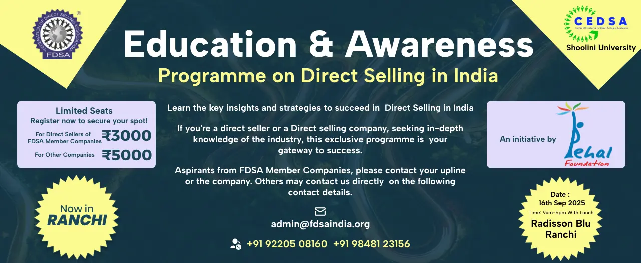 Education & Awareness Program on Direct Selling @ Ranchi